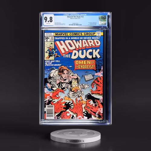Howard the Duck #13 CGC 9.8 White Pages (Marvel Comics, 6/77) - Universal