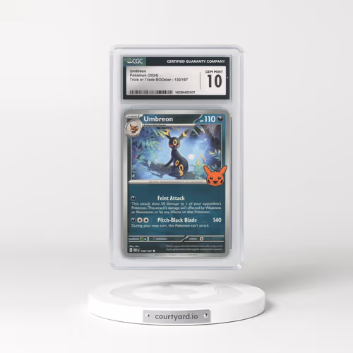 2024 Trick or Trade BOOster (2024) #130/197 Umbreon (CGC 10 GEM MINT)