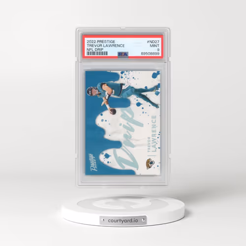 2022 Panini Prestige NFL Drip #ND27 Trevor Lawrence (PSA 9 MINT)