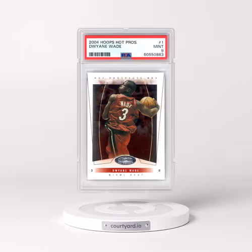 2004 Hoops Hot Prospects #1 Dwyane Wade (PSA 9 MINT)