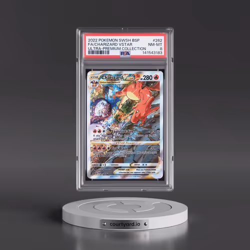2022 Pokémon Swsh Black Star Promo #262 Charizard Vstar - Full Art Sword & Shield Ultra-Premium Coll