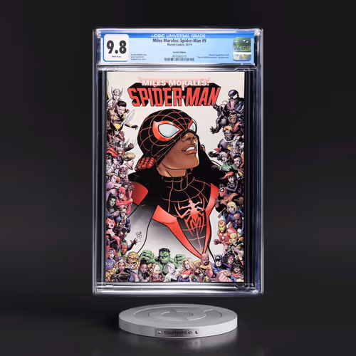 Miles Morales: Spider-Man #9 CGC 9.8 White Pages (Marvel Comics, 10/19) - Universal Variant Edition