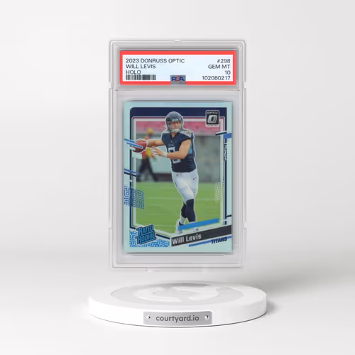 2023 Panini Donruss Optic #298 Will Levis - Holo (PSA 10 GEM MINT)