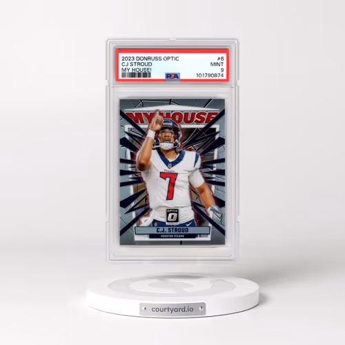 2023 Panini Donruss Optic My House! #6 CJ Stroud (PSA 9 MINT)