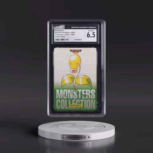 1996 (Monsters Collection) Part 1 #069 Bellsprout - Green Card (CGC 6.5 EX-NM+)