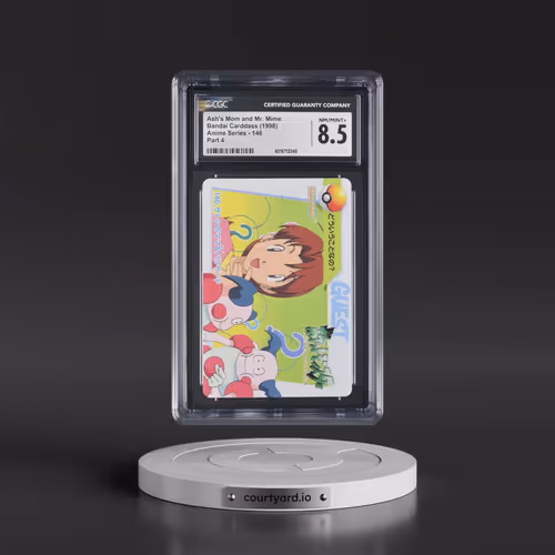 1998 Anime Series #146 Ash's Mom and Mr. Mime - Part 4 (CGC 8.5 NM-MT+)