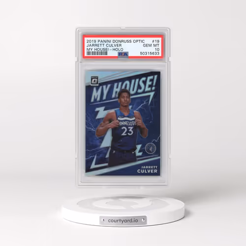 2019 Panini Donruss Optic My House! #19 Jarrett Culver - Holo (PSA 10 GEM MINT)