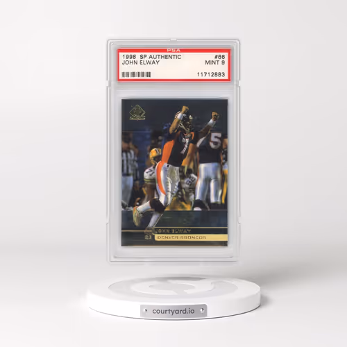 1998 SP Authentic #66 John Elway (PSA 9 MINT)