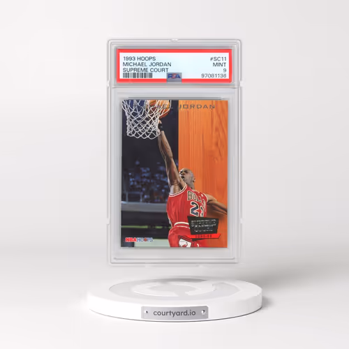 1993 Hoops Supreme Court #SC11 Michael Jordan (PSA 9 MINT)