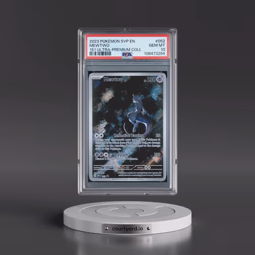 2023 Pokémon Svp EN-SV Black Star Promo #052 Mewtwo - 151 Ultra-Premium Collection (PSA 10 GEM MINT)