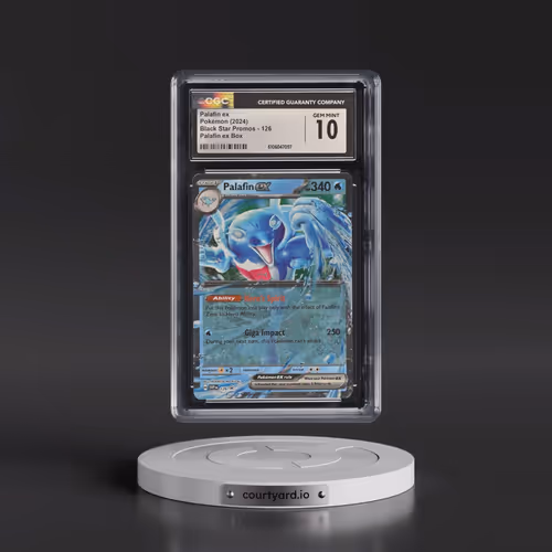 2023 Black Star Promos - Scarlet & Violet SVP EN #126 Palafin ex - Palafin ex Box (Holo) (CGC 10 GEM