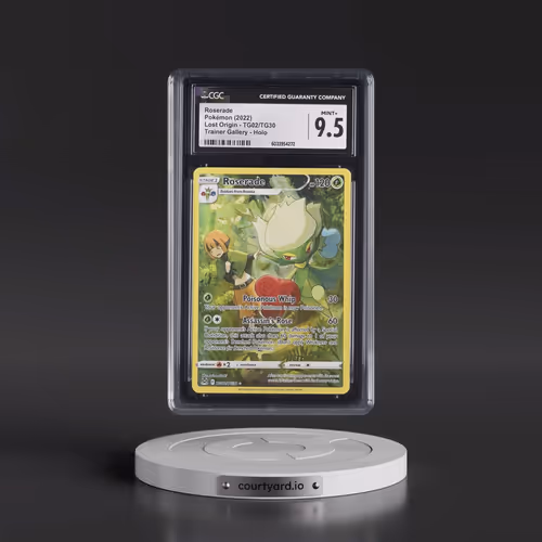 2022 Lost Origin #TG02/TG30 Roserade - Trainer Gallery Holo (CGC 9.5 MINT+)