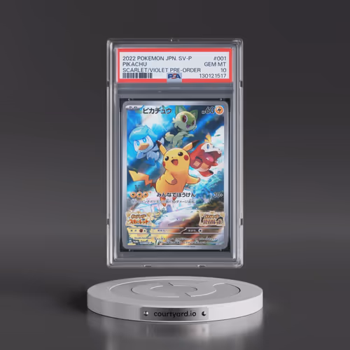 2022 Pokémon SV Promo #1 Pikachu Scarlet & Violet Pre-Order