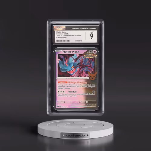 2024 Trick or Trade BOOster (2024) #078/162 Flutter Mane - Cosmos Holo (CGC 9 MINT)