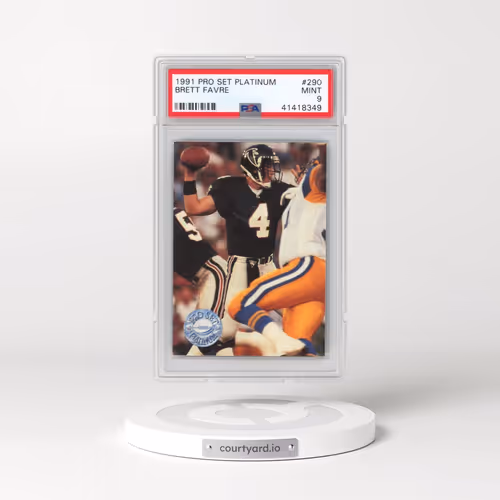 1991 Pro Set Platinum #290 Brett Favre (PSA 9 MINT)