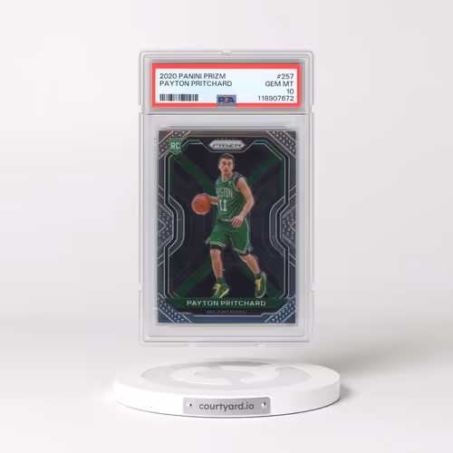 2020 Panini Prizm #257 Payton Pritchard (PSA 10 GEM MINT)