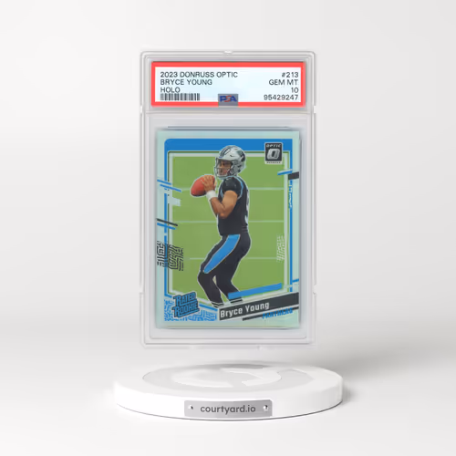2023 Panini Donruss Optic #213 Bryce Young - Holo (PSA 10 GEM MINT)