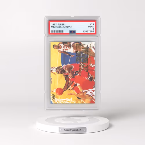 1997 Fleer #23 Michael Jordan (PSA 9 MINT)