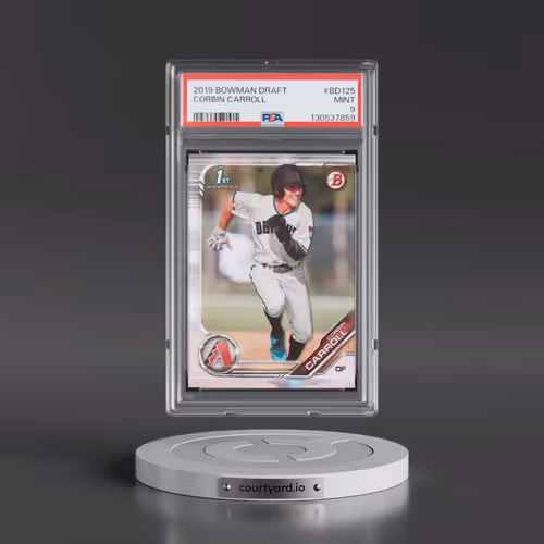 2019 Bowman Draft #BD125 Corbin Carroll (PSA 9 MINT)