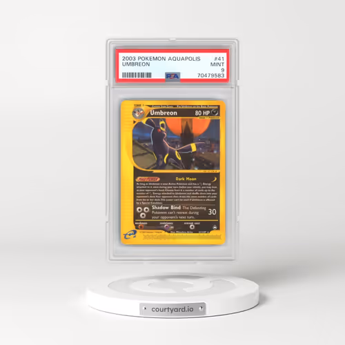 2003 Pokémon Aquapolis #41 Umbreon (PSA 9 MINT)