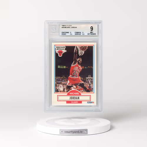 1990 Fleer #26 Michael Jordan (BGS 9 MINT)