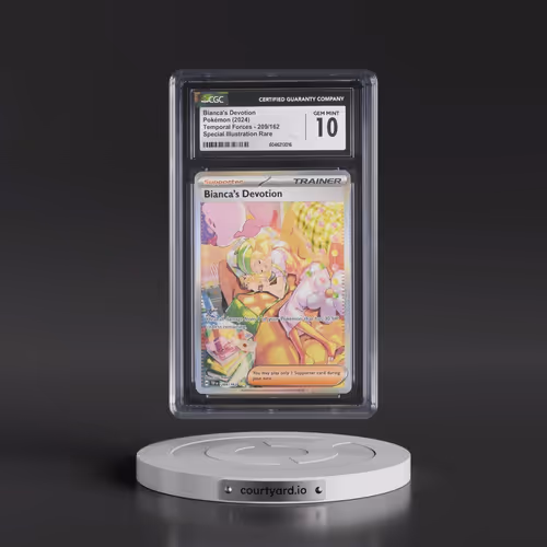 2023 Temporal Forces - TEF EN #209/162 Bianca's Devotion - Special Illustration Rare (CGC 10 GEM MIN