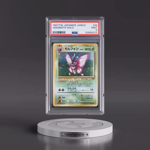 1997 Pokémon Jungle #49 Venomoth - Holo (PSA 9 MINT)