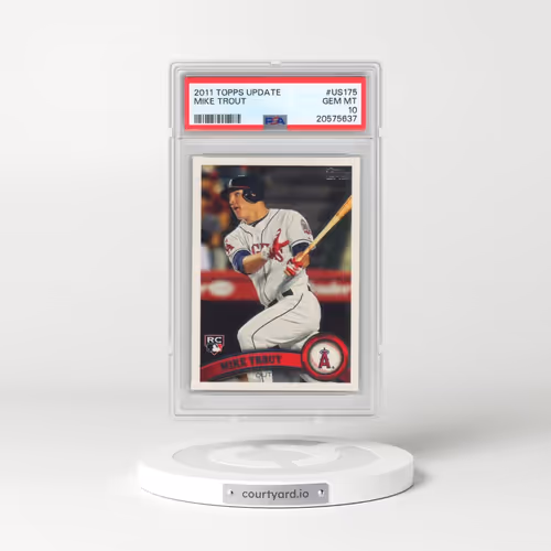 2011 Topps Update #US175 Mike Trout (PSA 10 GEM MINT)