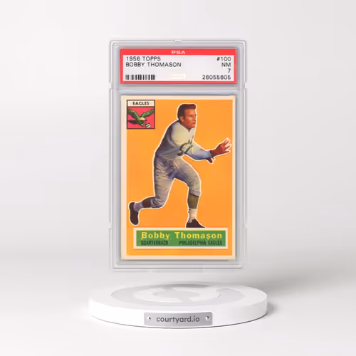 1956 Topps #100 Bobby Thomason (PSA 7 NM)
