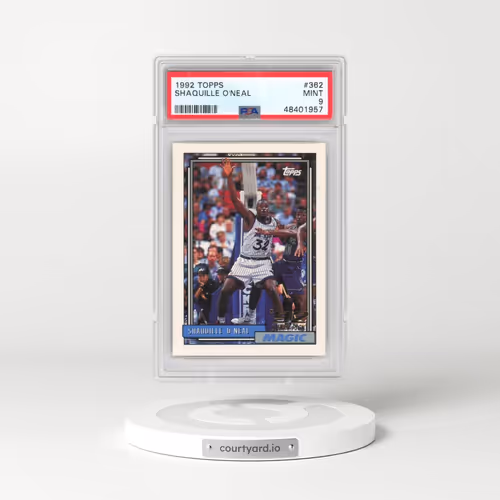1992 Topps #362 Shaquille O'Neal (PSA 9 MINT)