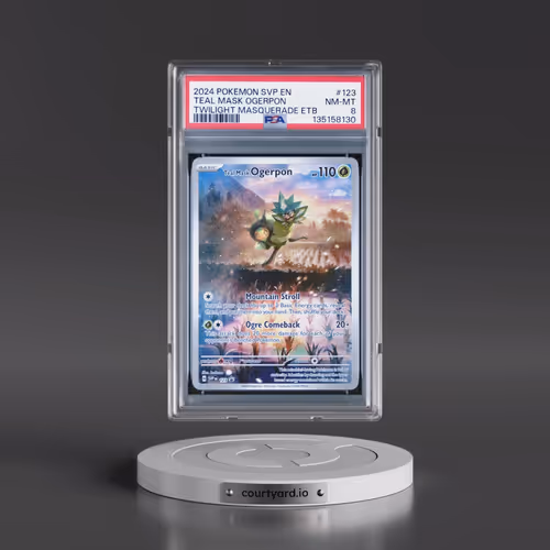 2024 Pokémon Svp EN-SV Black Star Promo #123 Teal Mask Ogerpon - Twilight Masquerade Elite Trainer B