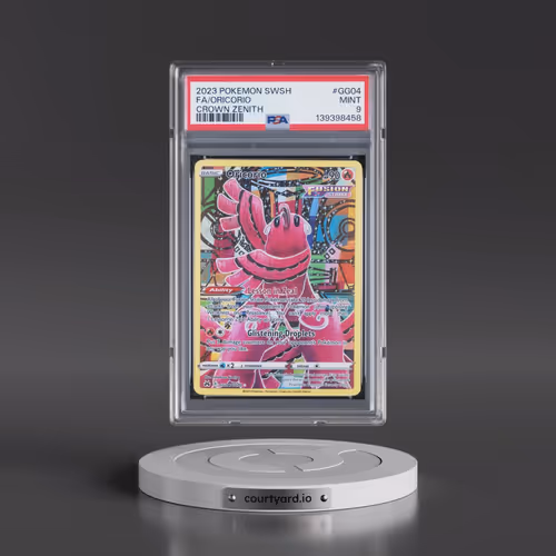 2023 Pokémon Sword and Shield Crown Zenith #GG04 Oricorio - Full Art (PSA 9 MINT)