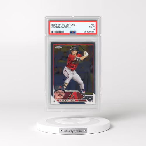 2023 Topps Chrome #95 Corbin Carroll (PSA 9 MINT)