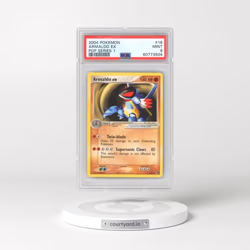 2004 Pokémon Pop Series 1 #16 Armaldo EX - Holo (PSA 9 MINT)