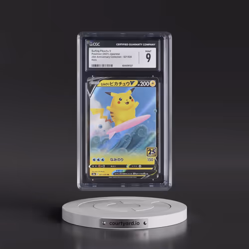 2021 25th Anniversary Collection #021/028 Surfing Pikachu V - Holo (CGC 9 MINT)