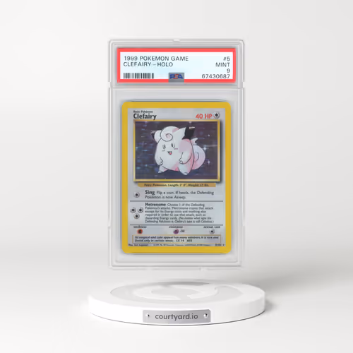 1999 Pokémon Game #5 Clefairy - Holo (PSA 9 MINT)