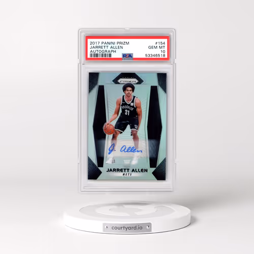 2017 Panini Prizm #154 Jarrett Allen - Autograph (PSA 10 GEM MINT)