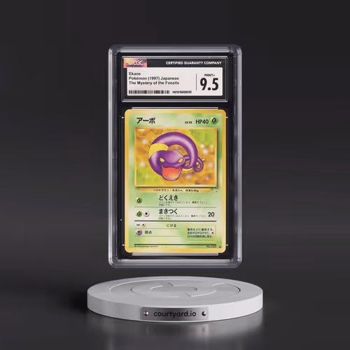 1997 The Mystery of the Fossils Ekans (CGC 9.5 MINT+)