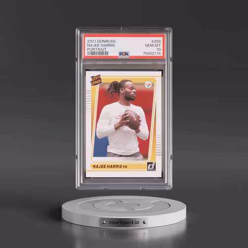 2021 Panini Donruss #259 Najee Harris - Portrait (PSA 10 GEM MINT)