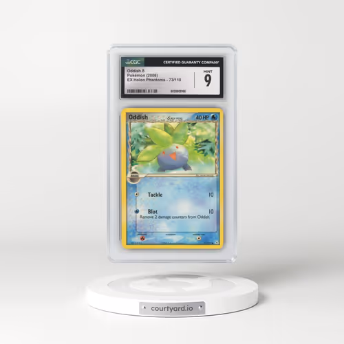 2006 EX Holon Phantoms #73/110 Oddish δ (CGC 9 MINT)