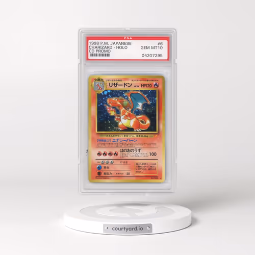 1999 Pokémon CD Promo #6 Charizard - Holo CD Promo (PSA 10 GEM MINT)