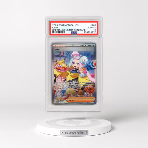2023 Pokémon Pal EN-Paldea Evolved #269 Iono - Special Illustration Rare (PSA 10 GEM MINT)