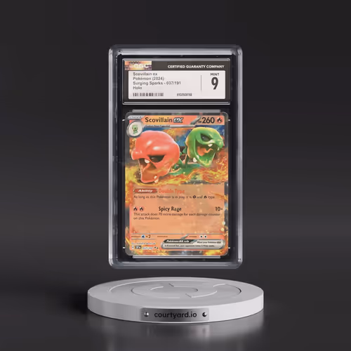 2024 Surging Sparks - SSP EN #037/191 Scovillain ex - Holo (CGC 9 MINT)