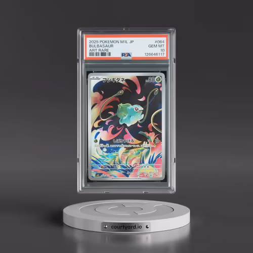 2025 Pokémon M1l-Mega Brave #064 Bulbasaur - Art Rare (PSA 10 GEM MINT)
