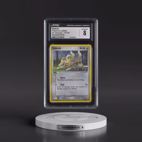 2005 EX Deoxys #73/107 Slakoth - Reverse Holo (CGC 8 NM-MT)
