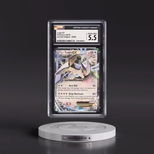 2015 Ancient Origins #68/98 Lugia EX - Holo (CGC 5.5 EX+)