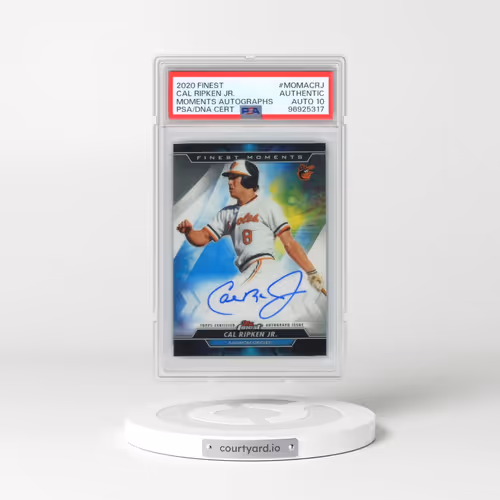2020 Finest Moments Autographs #MOMACRJ Cal Ripken Jr. (PSA AUTHENTIC)