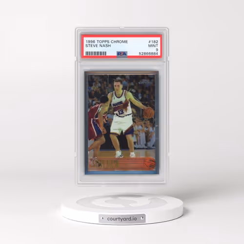 1996 Topps Chrome #182 Steve Nash (PSA 9 MINT)