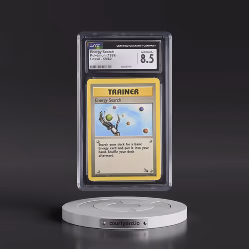 1999 Fossil #59/62 Energy Search (CGC 8.5 NM-MT+)