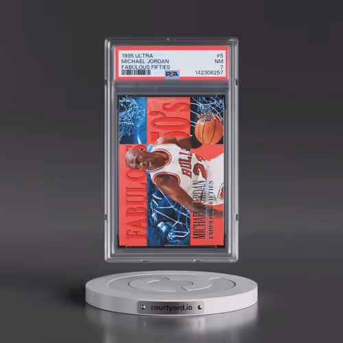 1995 Ultra Fabulous Fifties #5 Michael Jordan (PSA 7 NM)